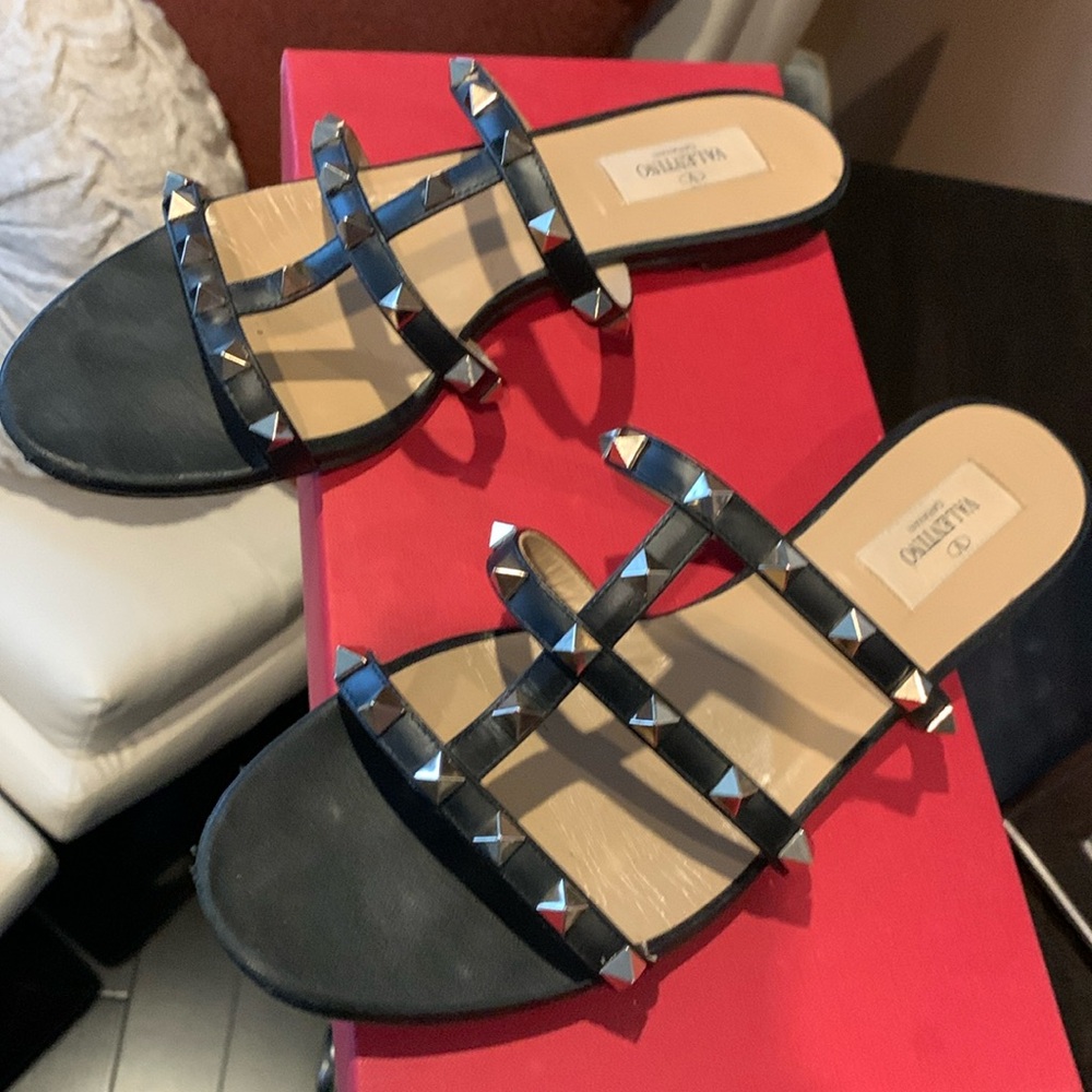 Valentino Garavani gently worn sandals in original box